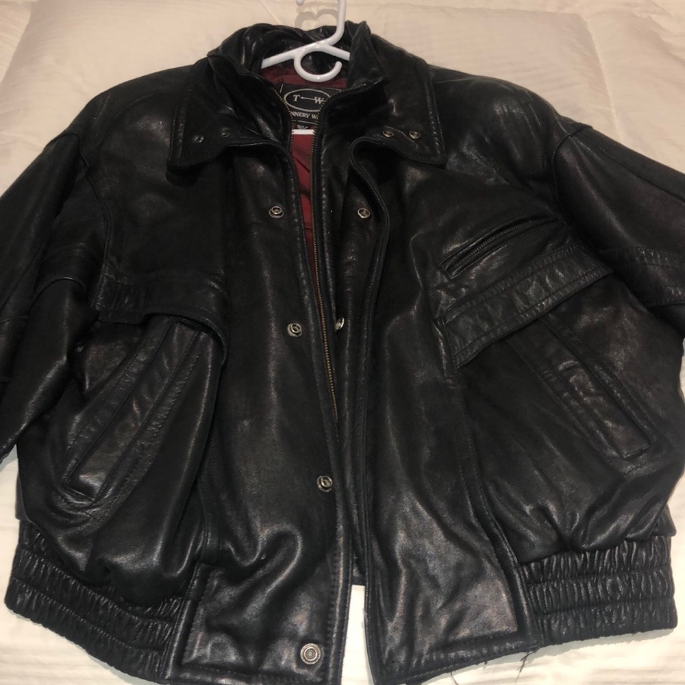 Leather jacket, brand new, Tannery West